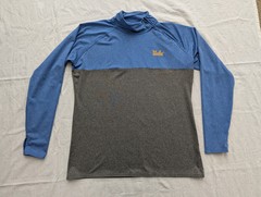 Men’s Rivalry Threads UCLA XL Long Sleeve Pullover Athletic Wear Blue and Gray