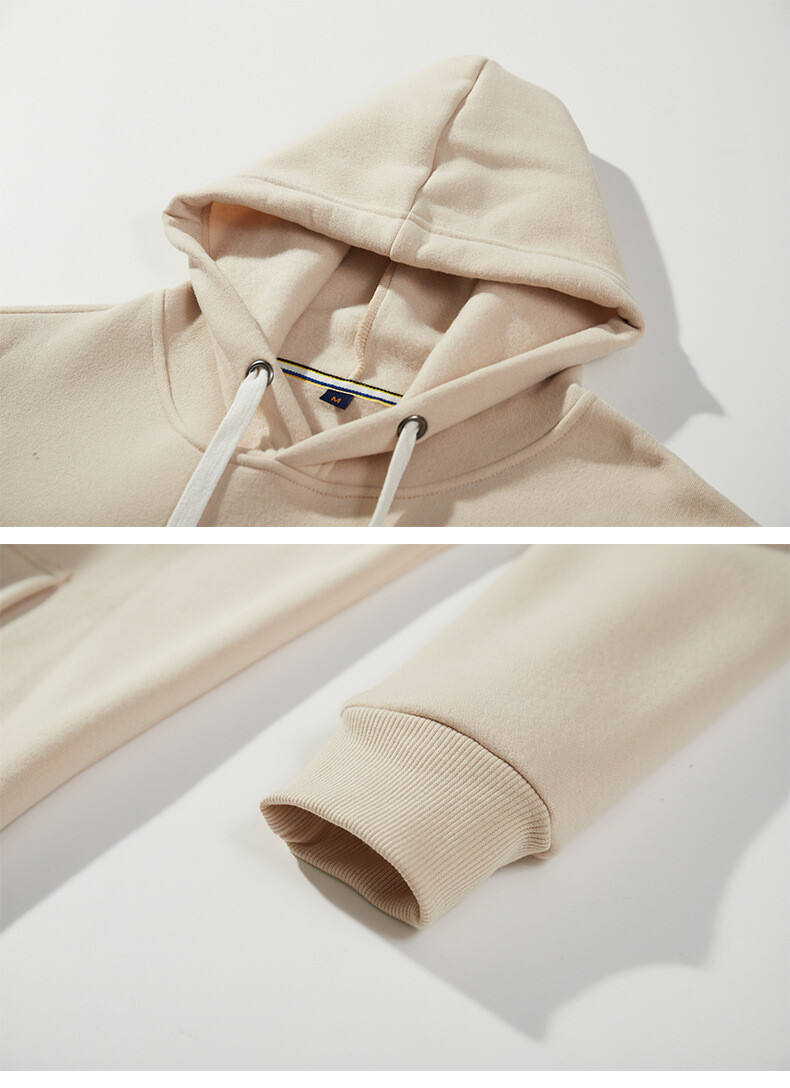 Men's Pullover Hoodie Warm Fleece Sweatshirt Jumper Sweater Jacket Hood Pockets gallery