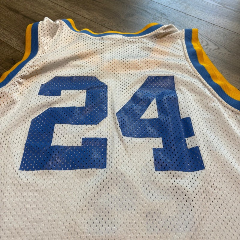 Adidas UCLA Basketball Jersey Mens Large White #24 Bruins Vintage USA Jaquez Jr gallery