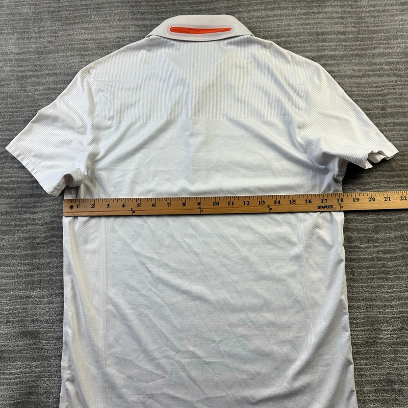 Nike RF Shirt Mens Small White Roger Federer 2013 Wimbledon Court Tennis gallery