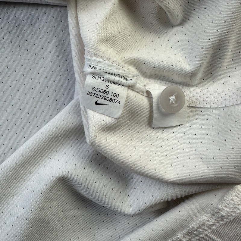 Nike RF Shirt Mens Small White Roger Federer 2013 Wimbledon Court Tennis gallery