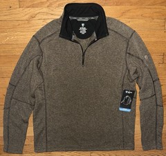 Kuhl Revel 1/4 Zip Performance Fleece Men’s Size XL Oatmeal Brand New NWT