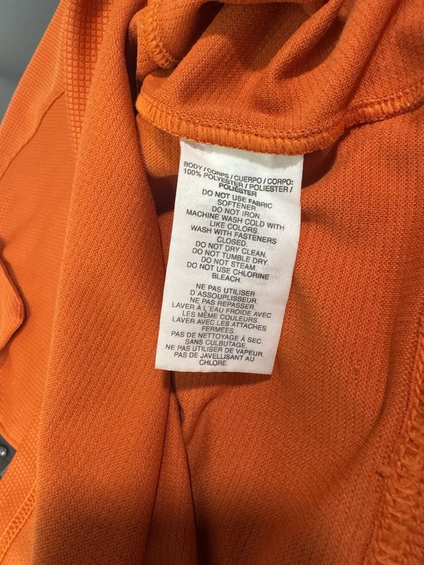 Vintage 2005 Salomon 1/4 Zip Collared Shirt Orange Size L Gorpcore Motomesh Y2K gallery