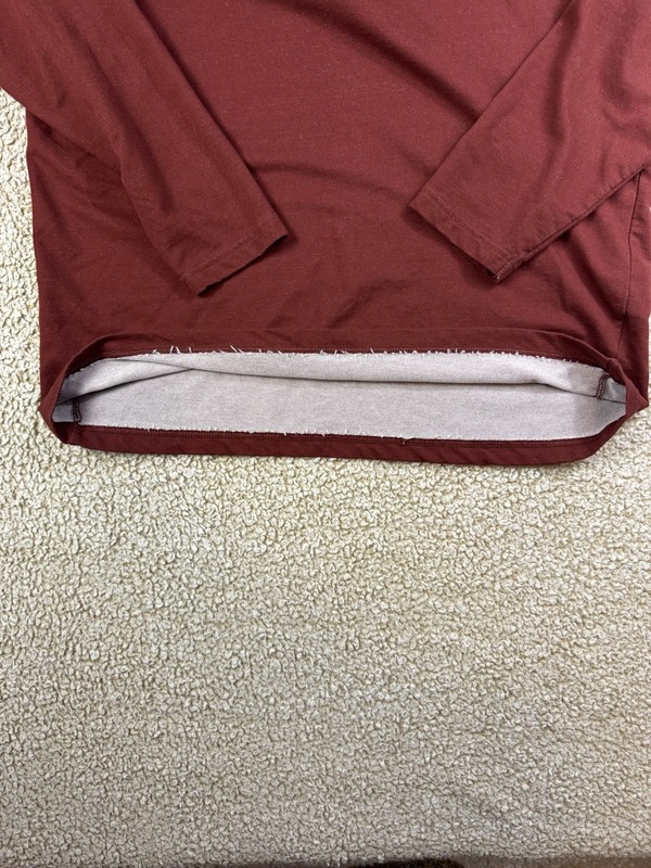 Columbia Omni Wick Mens 1/4 Zip Pullover Stretch Maroon Red Outdoor Light gallery