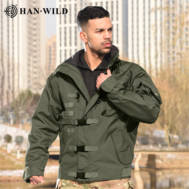 Waterproof Tactical Soft Shell Mens Jacket Coat Military Army Jacket Windbreaker gallery