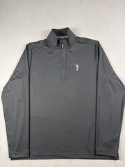 William Murray Quarter Zip Men’s Size Large Black Performance Golf Longsleeve