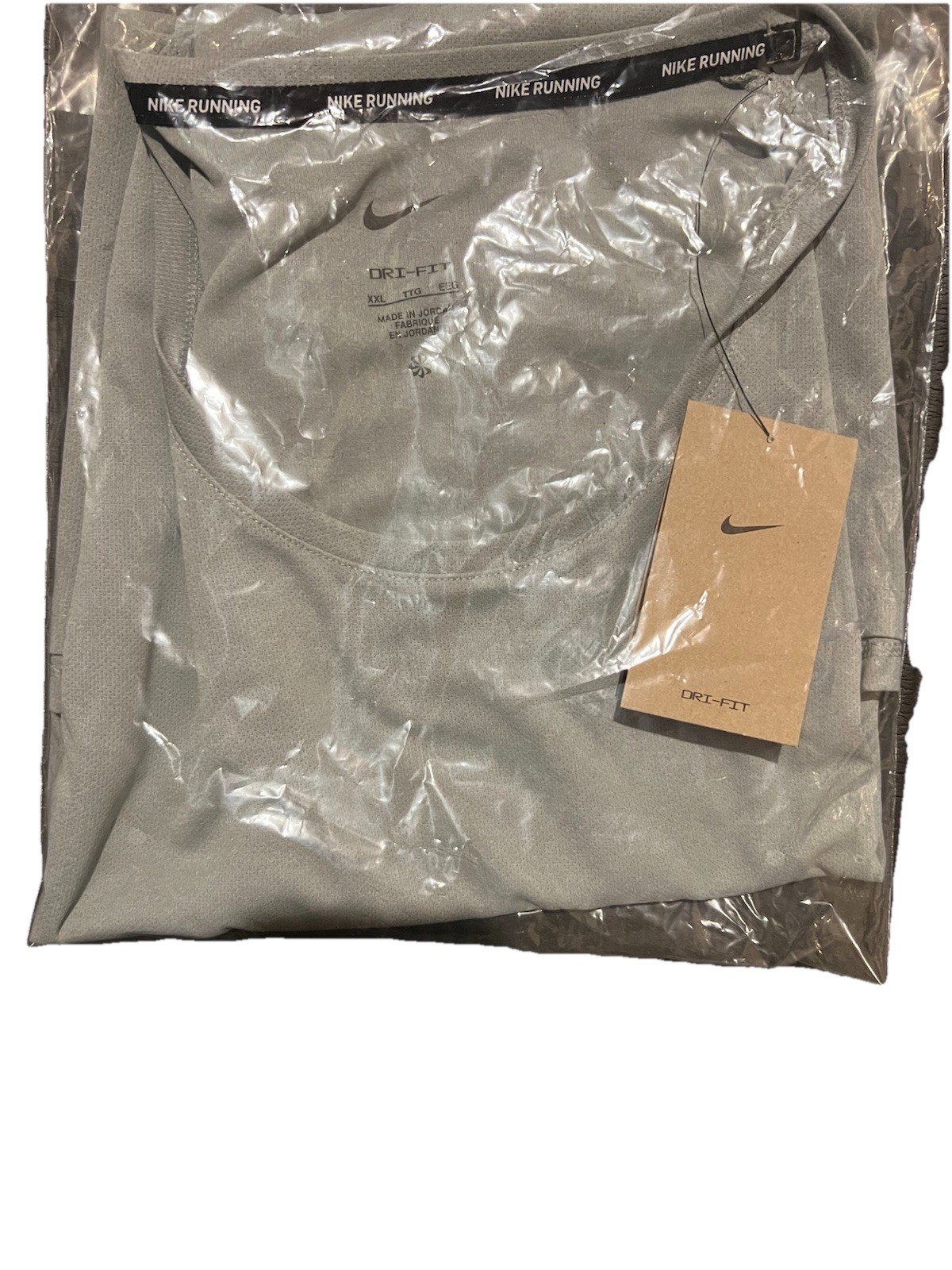 Nike Dri-fit Running Breathable Tank Top Men’ XXLGray DV9321-097 NEW/JUST DO IT gallery