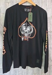 Roark Motorhead Run Amok Shirt S & M Mathis Ace of Spades Long Sleeve Mens NEW