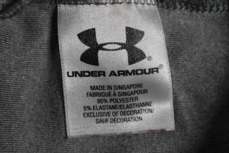 Under Armour Mens Solid Gray Short Sleeve Crew Neck Heatgear Blank T Shirt L gallery