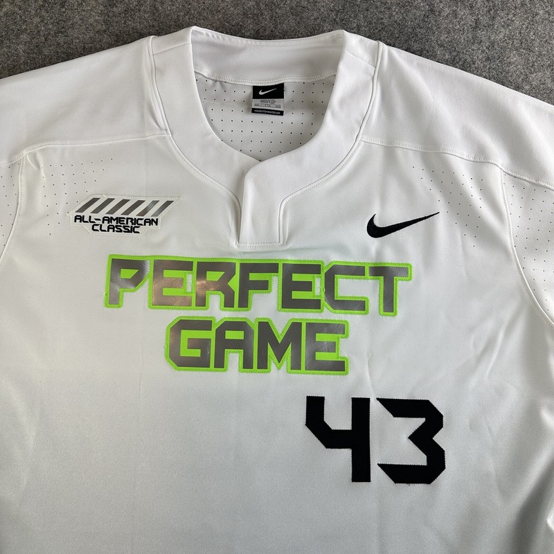 Nike Men’s Perfect Game PG All American Classic Baseball Jersey Size XXL #43 gallery