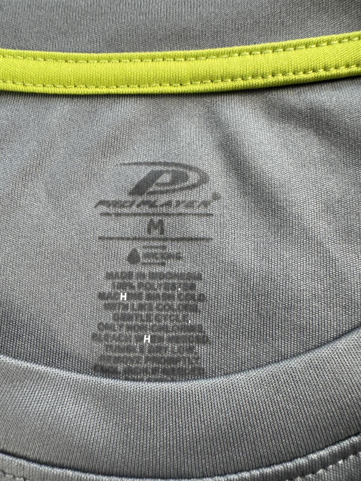 Pro Player Men's Gray Athletic Performance T-Shirt Medium gallery
