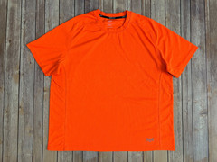 Everlast T-Shirt Everdri Orange Activewear Sports Athletic Men’s Size XXL