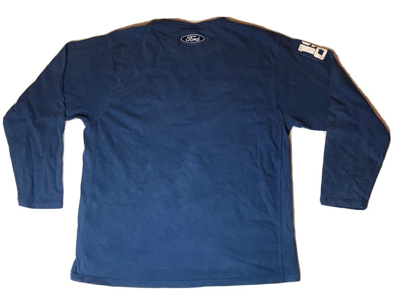 Ford vintage blue long sleeve top size XL gallery