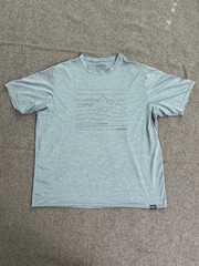 Patagonia Men’s Capilene Cool Shirt Size Large Color Heather Blue-ish