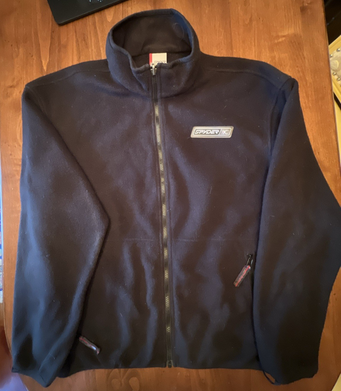 Spyder Full Zip Black Fleece Jacket - Men's Large - Outdoor Classic gallery