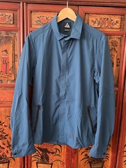 Nike Lab ACG Tech Shirt Blue M Gorpcore Full Zip Jacket Lightweight Nylon