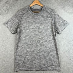 Lululemon Metal Vent Tech Short Sleeve Shirt Grey Heather Mens Small S