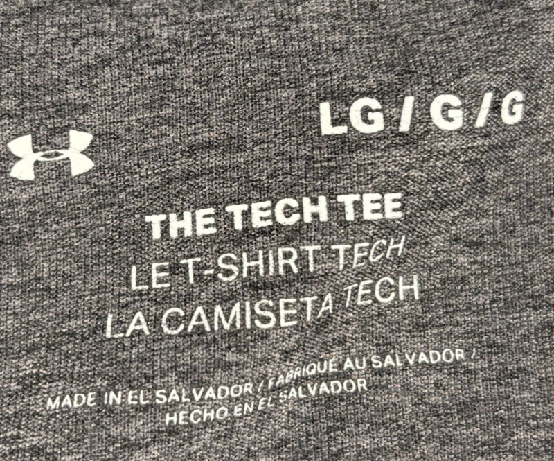 Under Armour The Tech Tee Athletic Performance Crew Neck T-Shirt Men Large Flex gallery