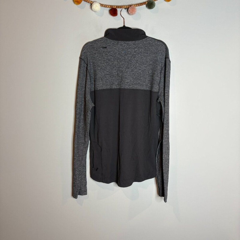 Lululemon Sprint Zip Soot / Heathered Soot gallery
