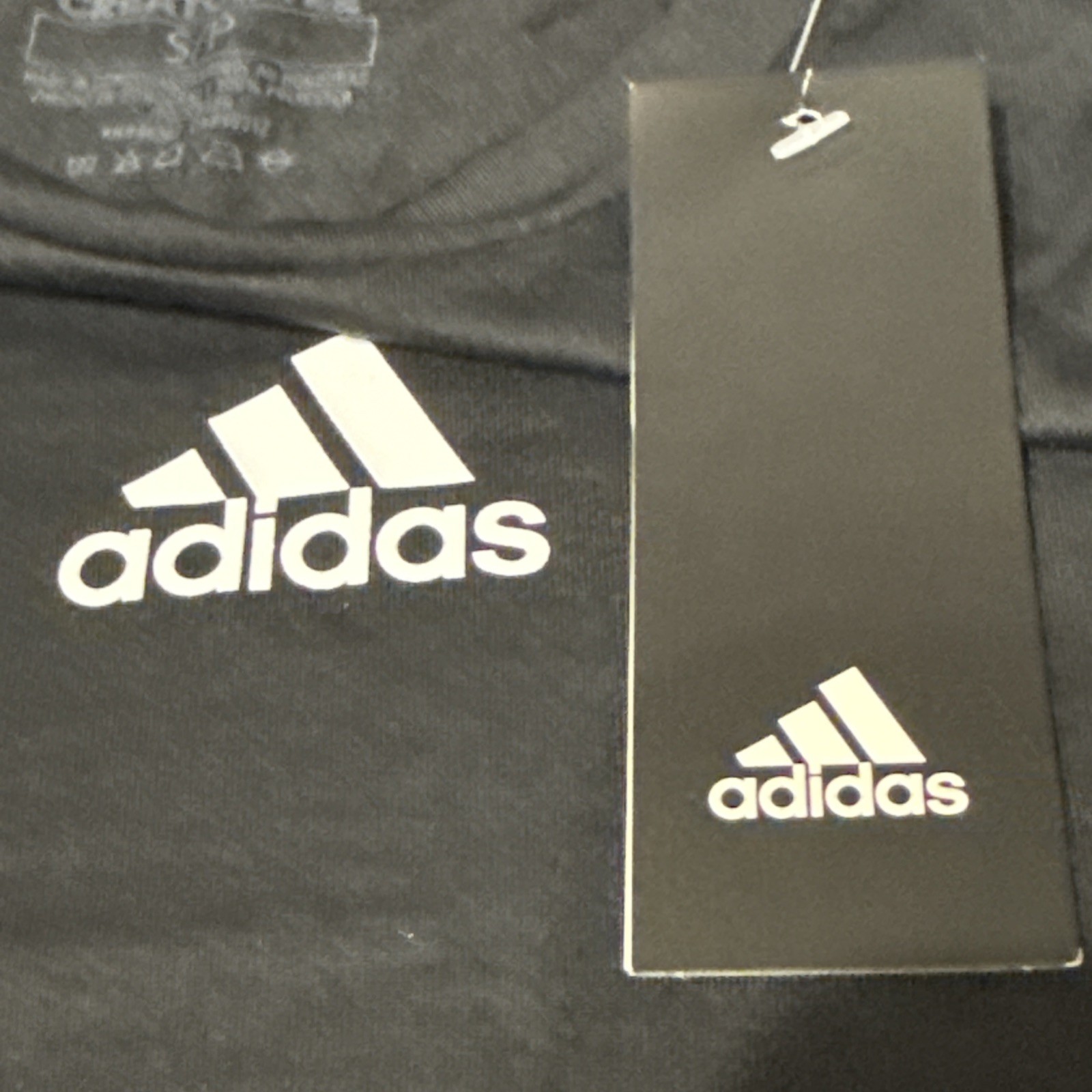 Adidas Creator SS Black with White Letters Men's Size S Short Sleeve T-Shirt New gallery