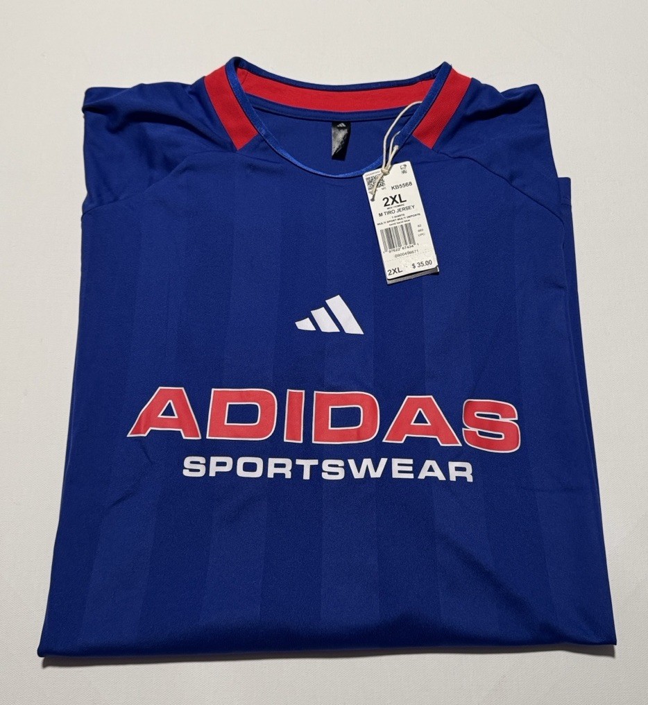 Adidas Tiro Jersey Mens 2XL Royal Blue gallery