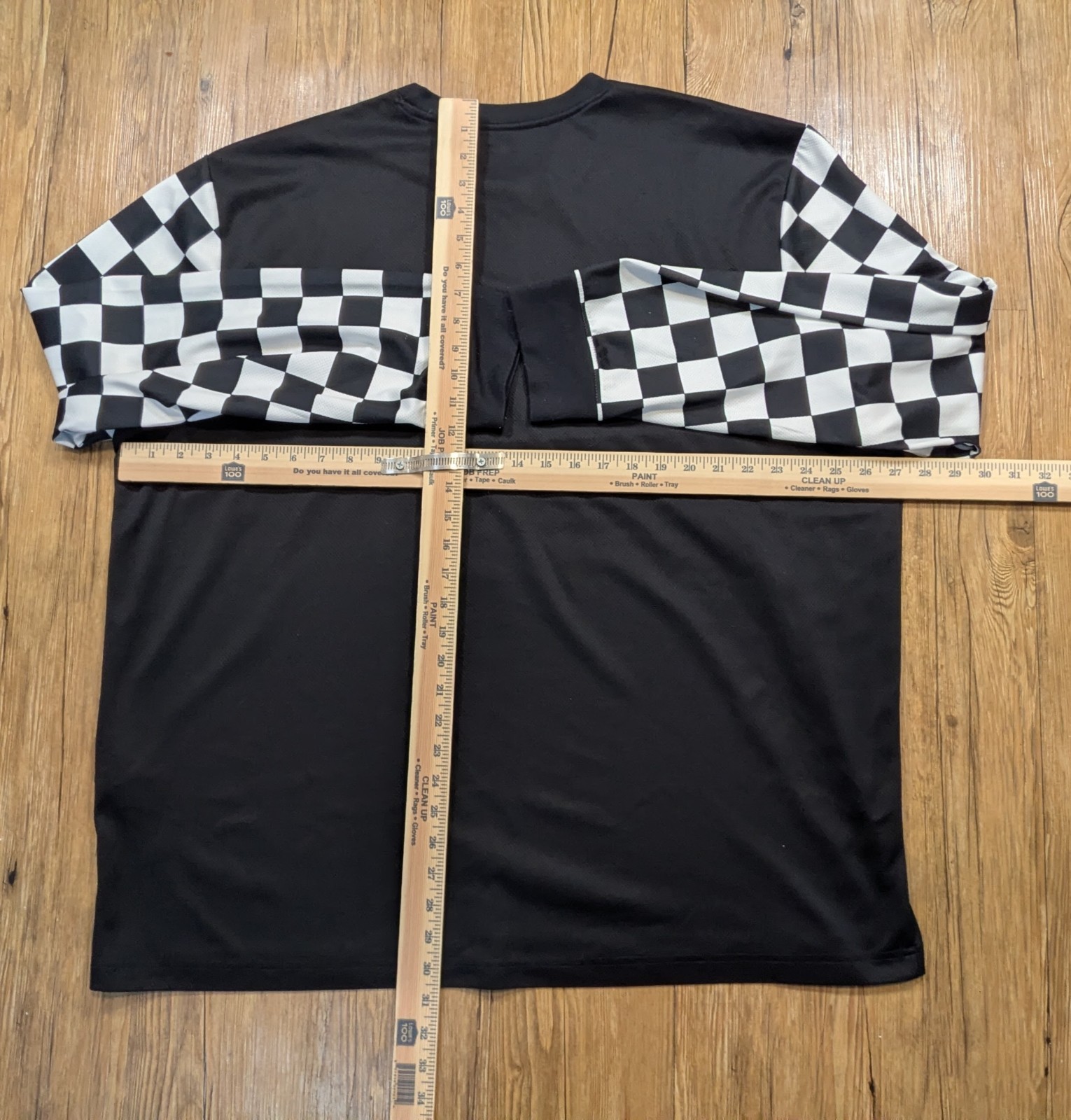 Harley-Davidson Racing Division Men's 3XL Long Sleeve Shirt Checkered Flag B80 gallery