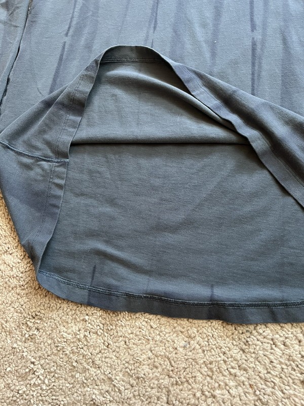 Lululemon 5 Year Basic Crew Long Sleeve Shirt Mens Size Medium Blue Tie Dye gallery