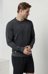 Vuori Men’s M Ponto Performance Crew Gray Long Sleeve Pullover V224