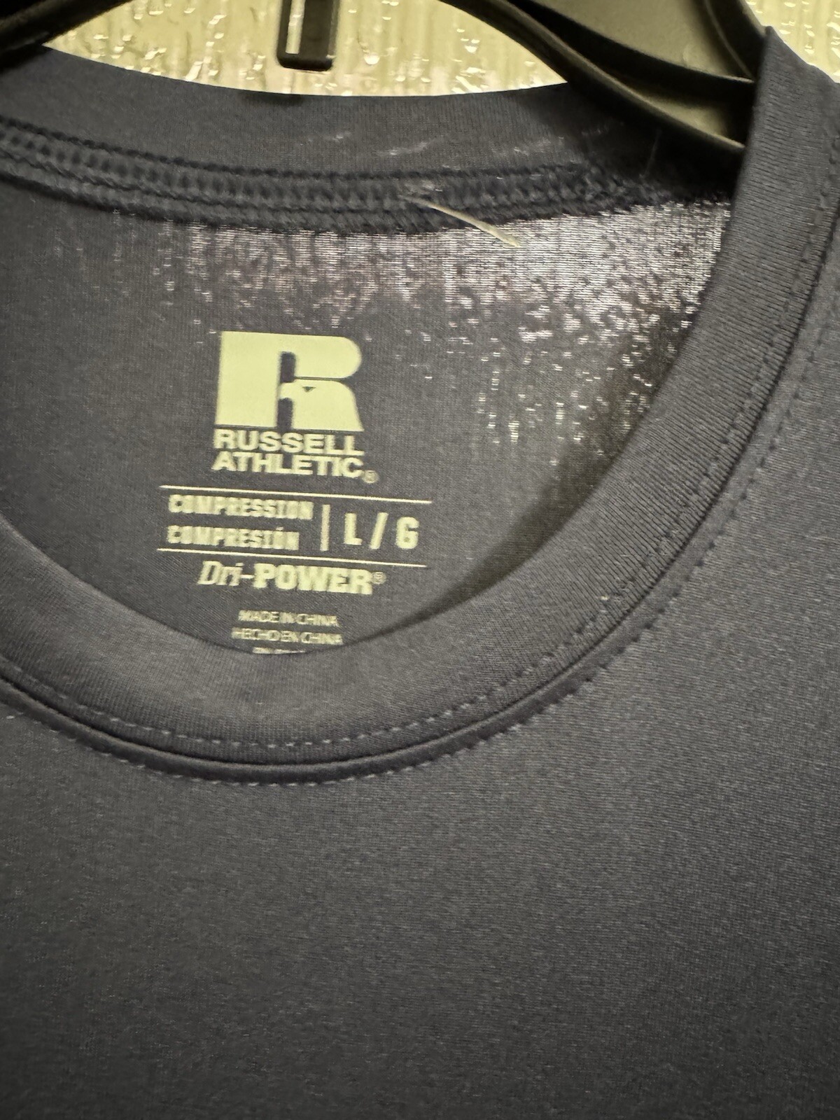 Russell Athletic Dri-Power Compression Shirt 18” P2P 27” Length NWOT Orig $25 gallery