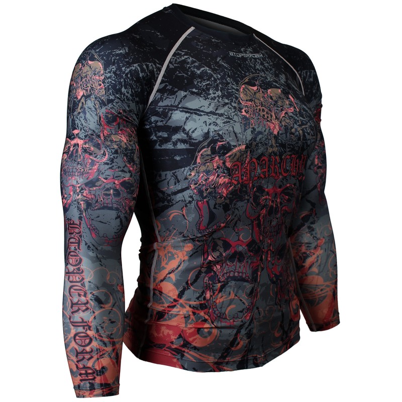 BTOPERFORM [FX-148] Skin Tight Compression Jiujitsu Rash guard Under Base layer gallery