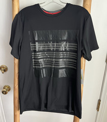 Calvin Klein Performance Men’s Regular Fit Graphic Logo Crew Neck T-Shirt M
