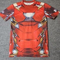 Under Armour Iron Man Compression Shirt Size Large Tony Stark