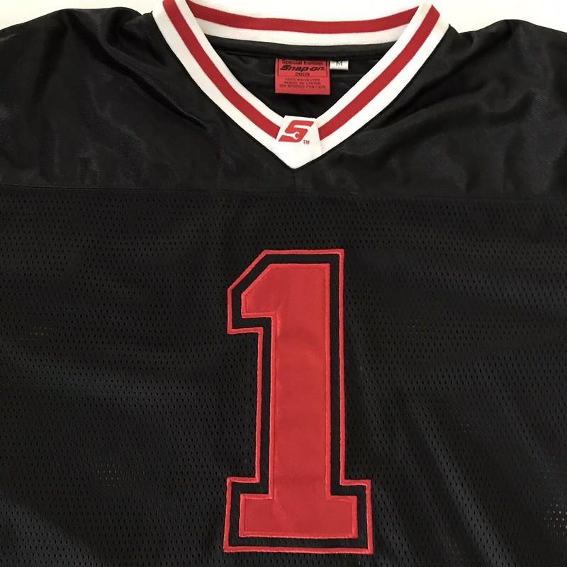 NWOT Snap-on Tools Shirt Football Jersey MED Special Edition 2009 Black Mesh gallery