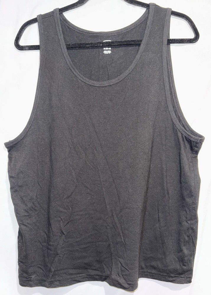 Black Basic Men Tank from Athletic Works - Size Medium