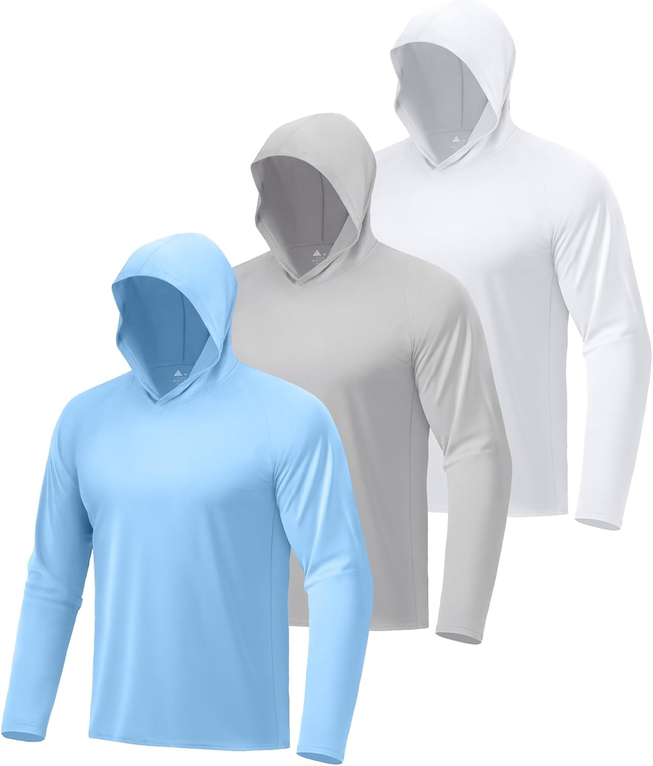 3 Pack Mens Fishing Shirts Long Sleeve UV Sun Protection UPF 50+ Hoodie gallery