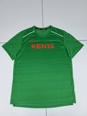 Nike Running Dri Fit Kenya Team Issued Running Shirt Green CT0105-320 Pick Size