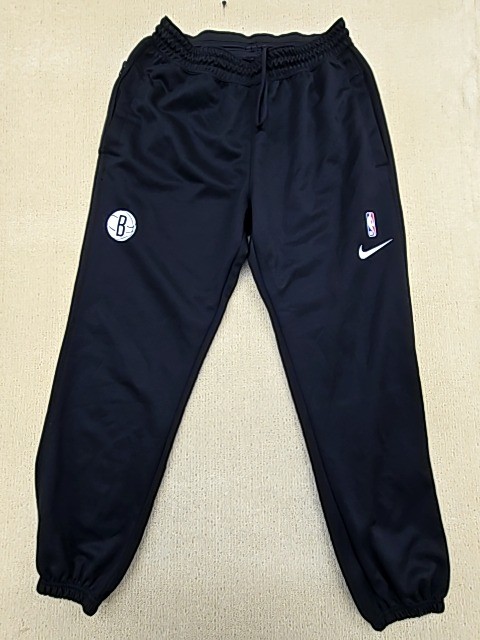 Nike Sweatpants Mens Black Dri-Fit Brooklyn Nets Size M gallery
