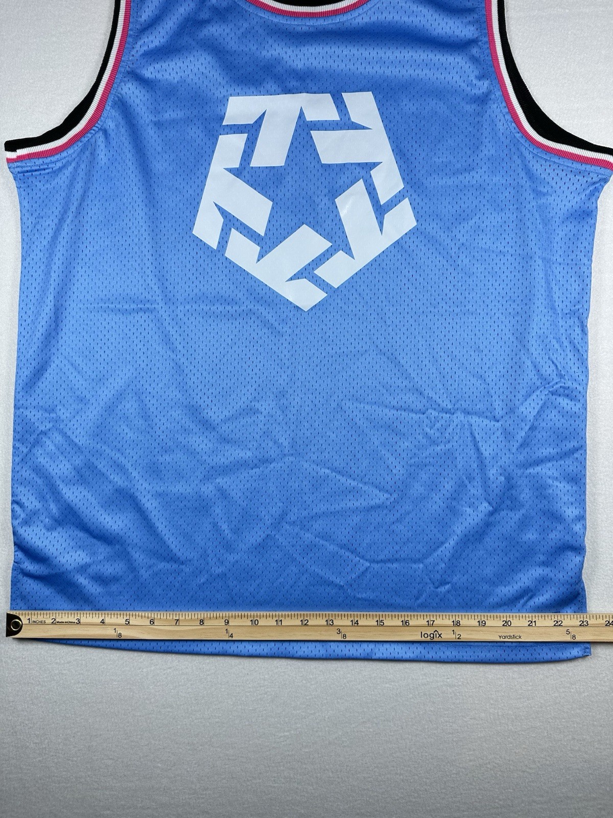 Dehaner Pullover Jersey Tank Top Size XL Blue With Tribalal Logo gallery