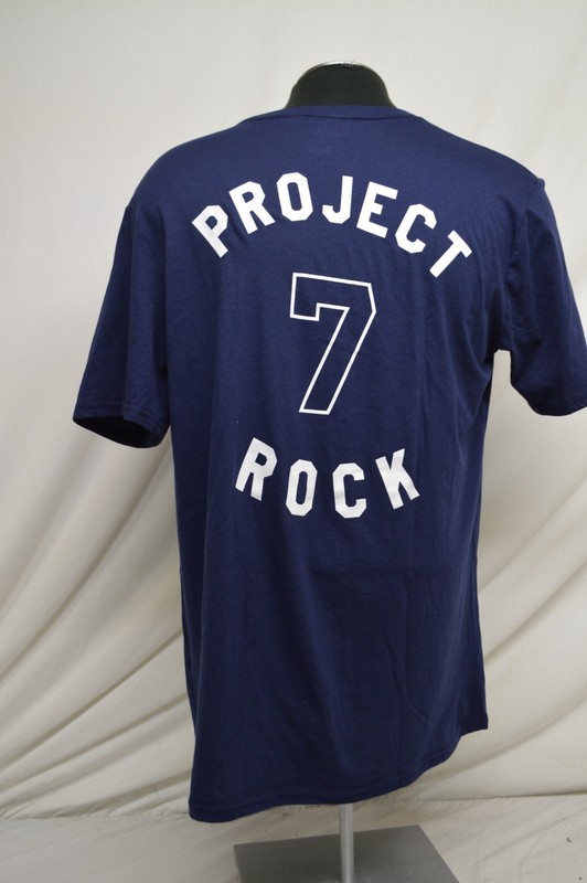 NEW Under Armour Men's Project Rock 7 S / S T Shirt, (410) Midnight Navy LARGE gallery
