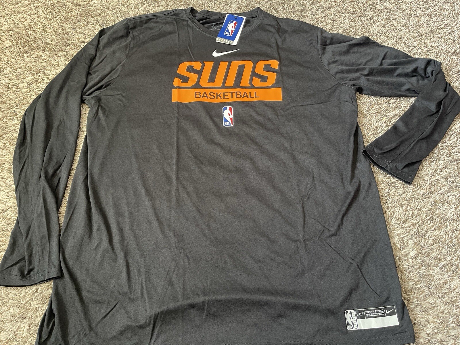 Nike NBA Authentic Phoenix Suns Team Issued Player Shooting Shirt Sz.3XL Tall gallery