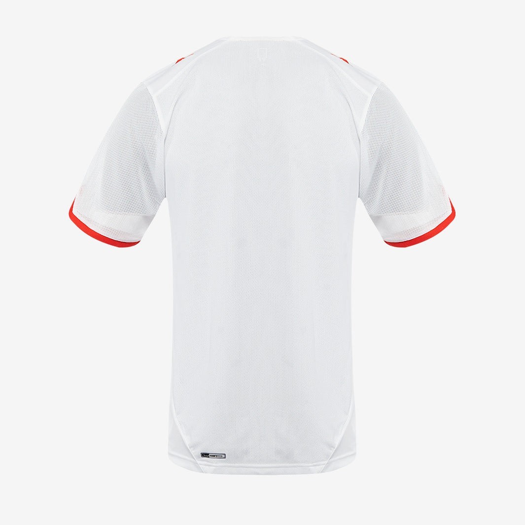 Men's Puma King Training Polyester Football/Gym White/Red T-Shirt P2 RRP £29.99 gallery