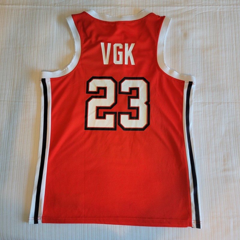 UNLV & Vegas Golden Knights #23 Red Official NCAA Basketball Jersey Size Large gallery