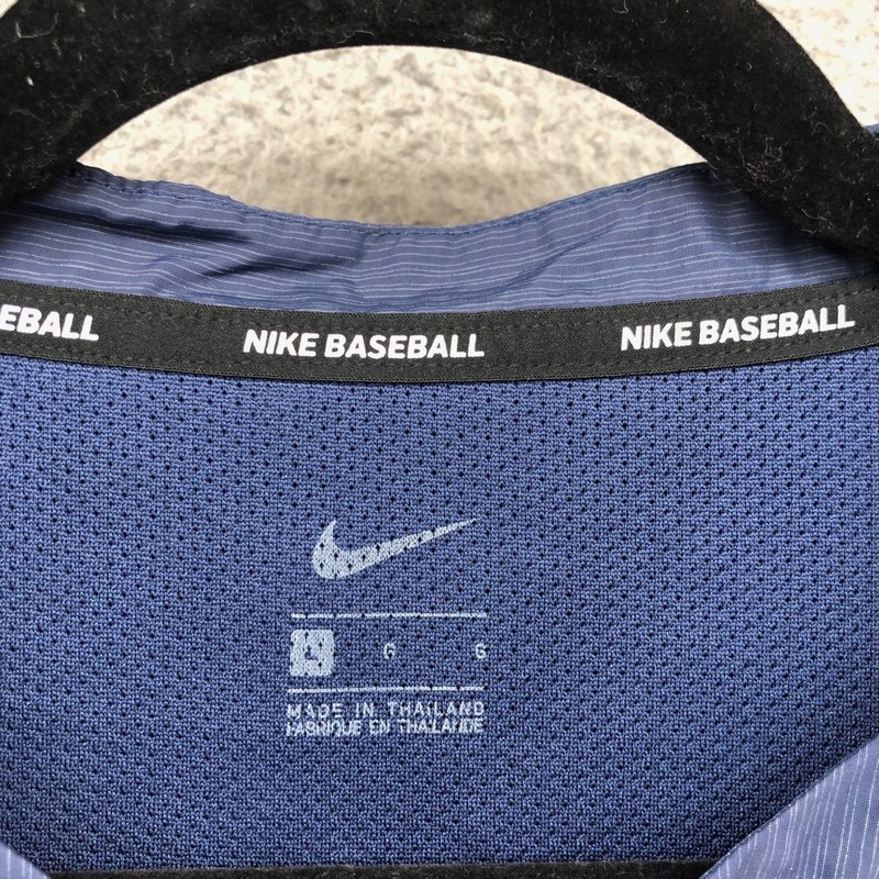 Nike Baseball Pullover Windbreaker Mens Large Blue Activewear Outdoor Workout gallery