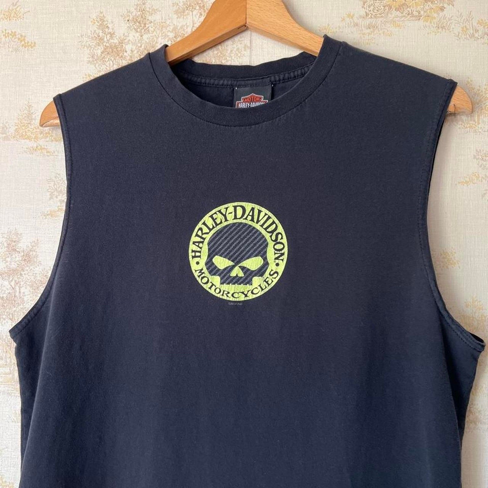 Harley-Davidson Muscle Tee | Mobile Bay AL Skull Graphic | Size M gallery