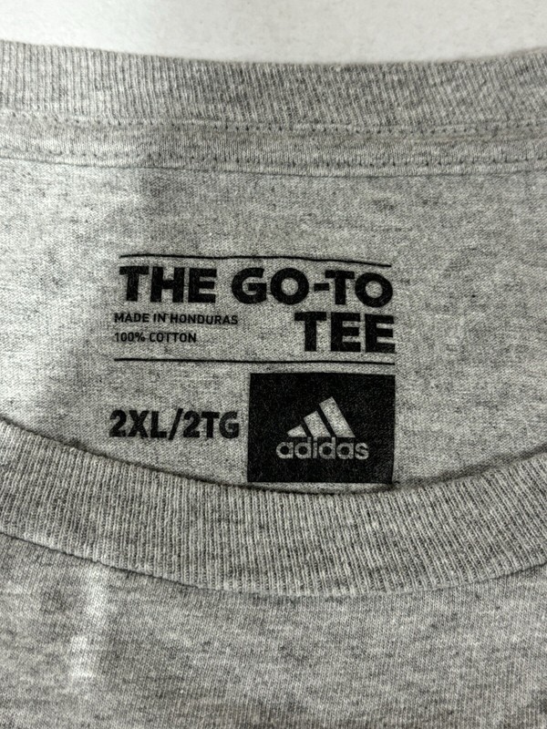 Adidas Argentina AFA Team The Go-To T Shirt Gray Soccer Futbol Sz 2XL gallery