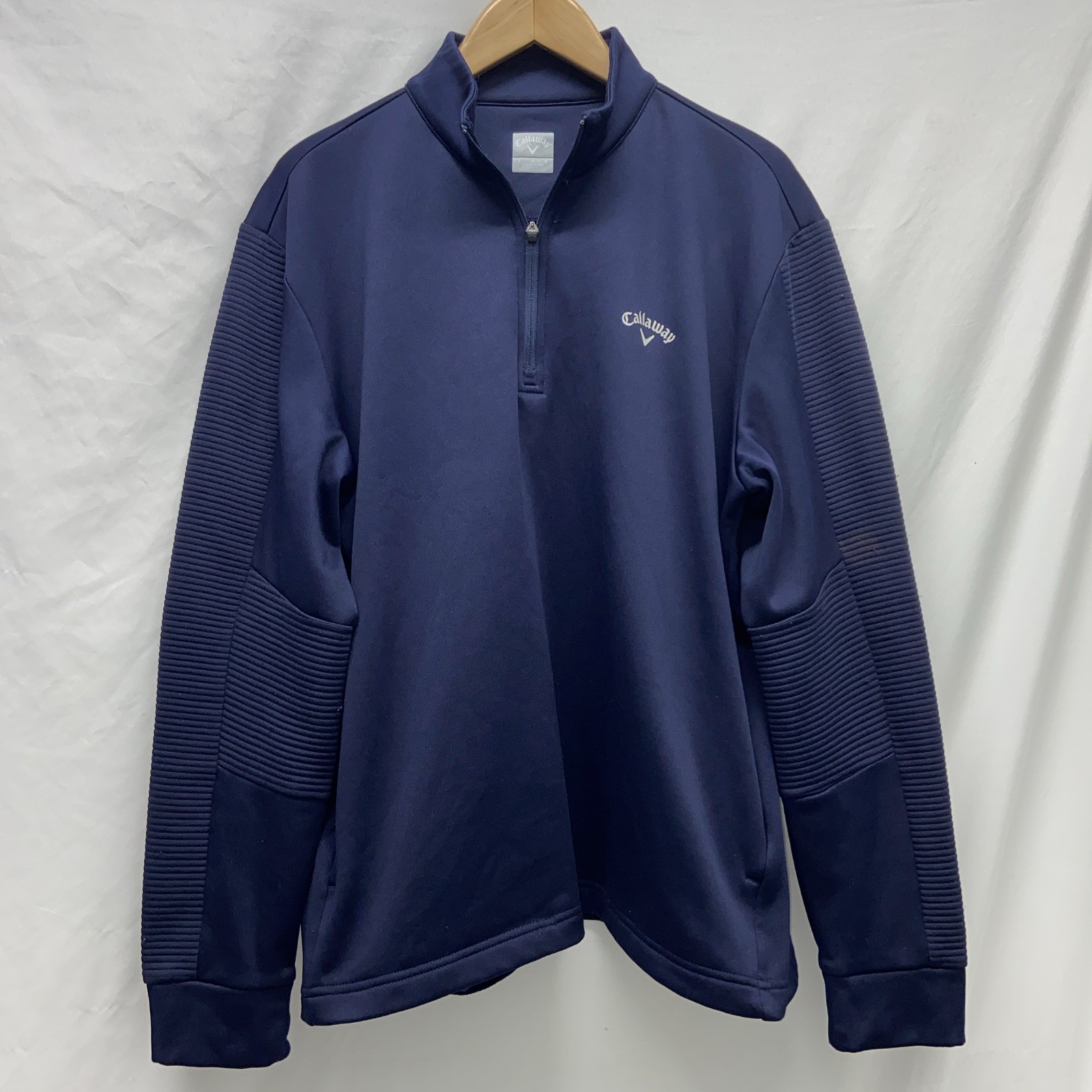 Callaway Golf 1/4 Zip Pull Over Sweat Shirt Long Sleeve Large L18 gallery