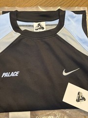 Palace Nike Jersey Black Size LARGE IN HAND Fast Free Shipping! 🔥🔥