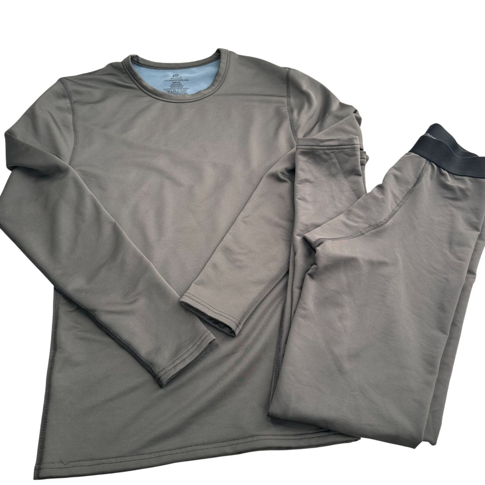 Champion Performance Baselayer Set Small Mens Moisture-Wicking Grey Base Layer gallery