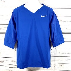Nike Baseball Jacket Short Sleeve Team Blue Size Large 897383-493 $85