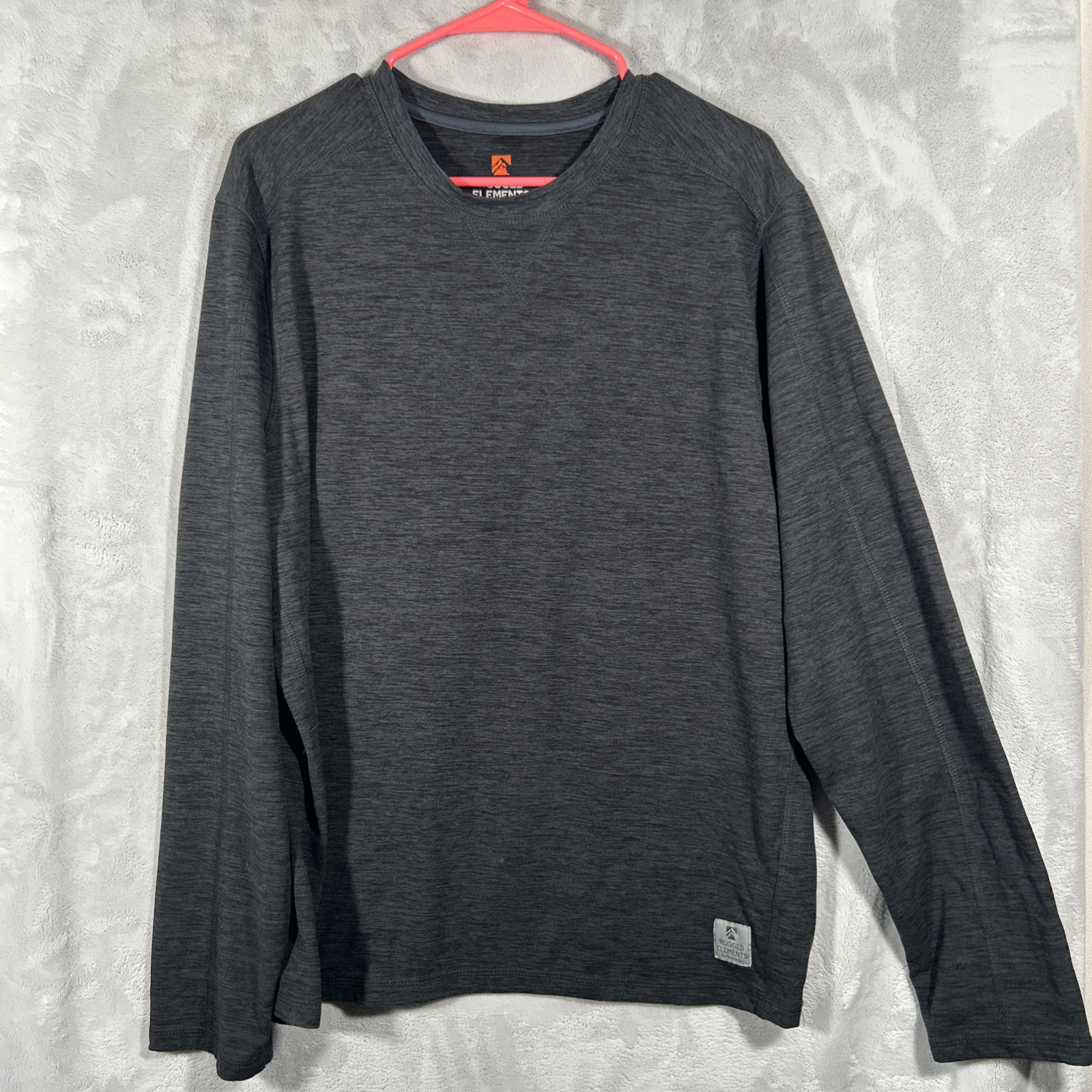 Rugged Elements Base Layer Outdoor Performance Charcoal Grey Men’s Size L EUC gallery